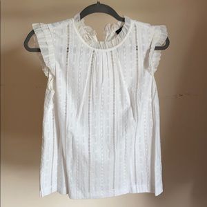 J crew crocheted sleeveless top